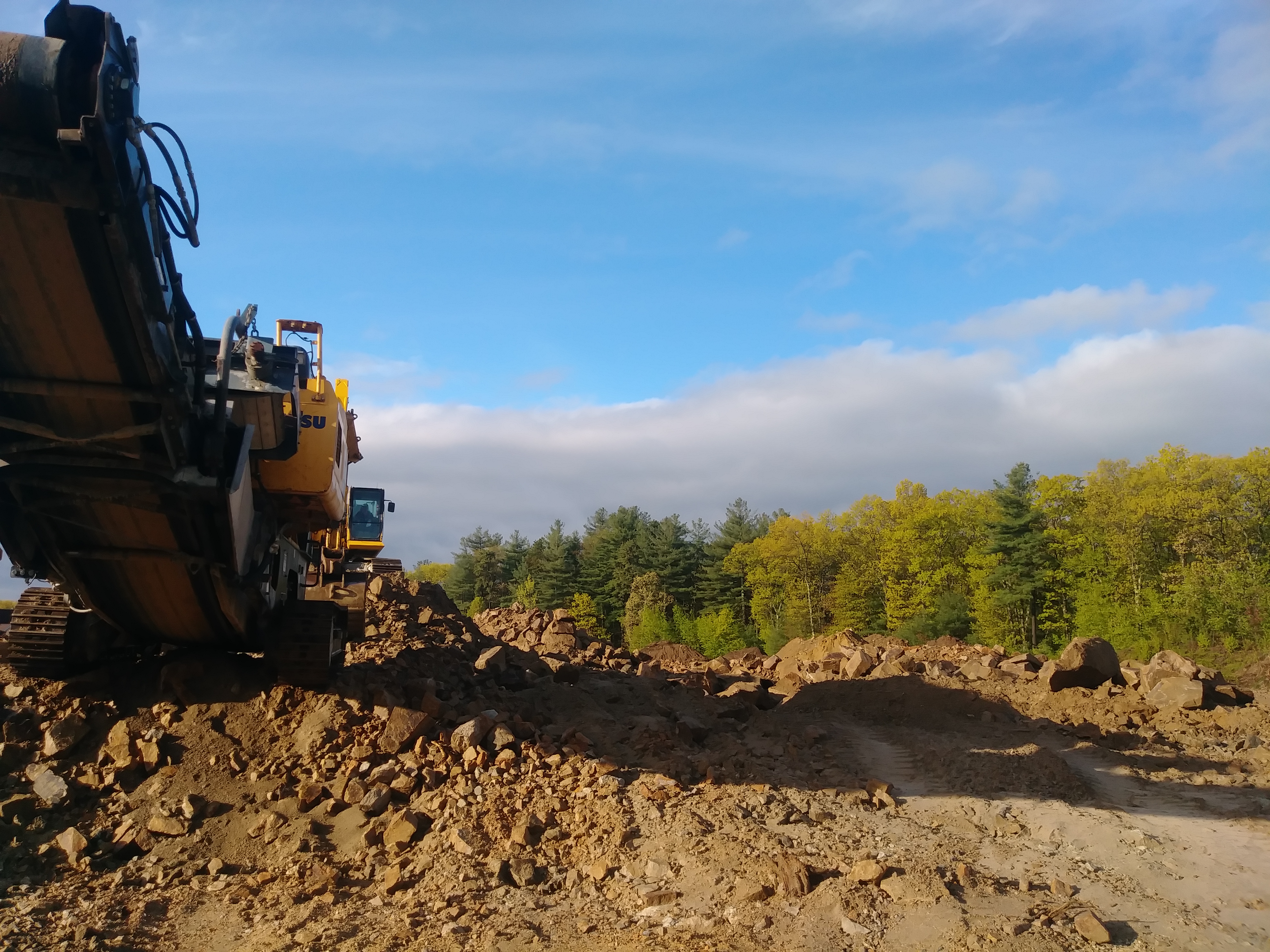 Upton Ridge - Upton, MA - Crushing project photo 2
