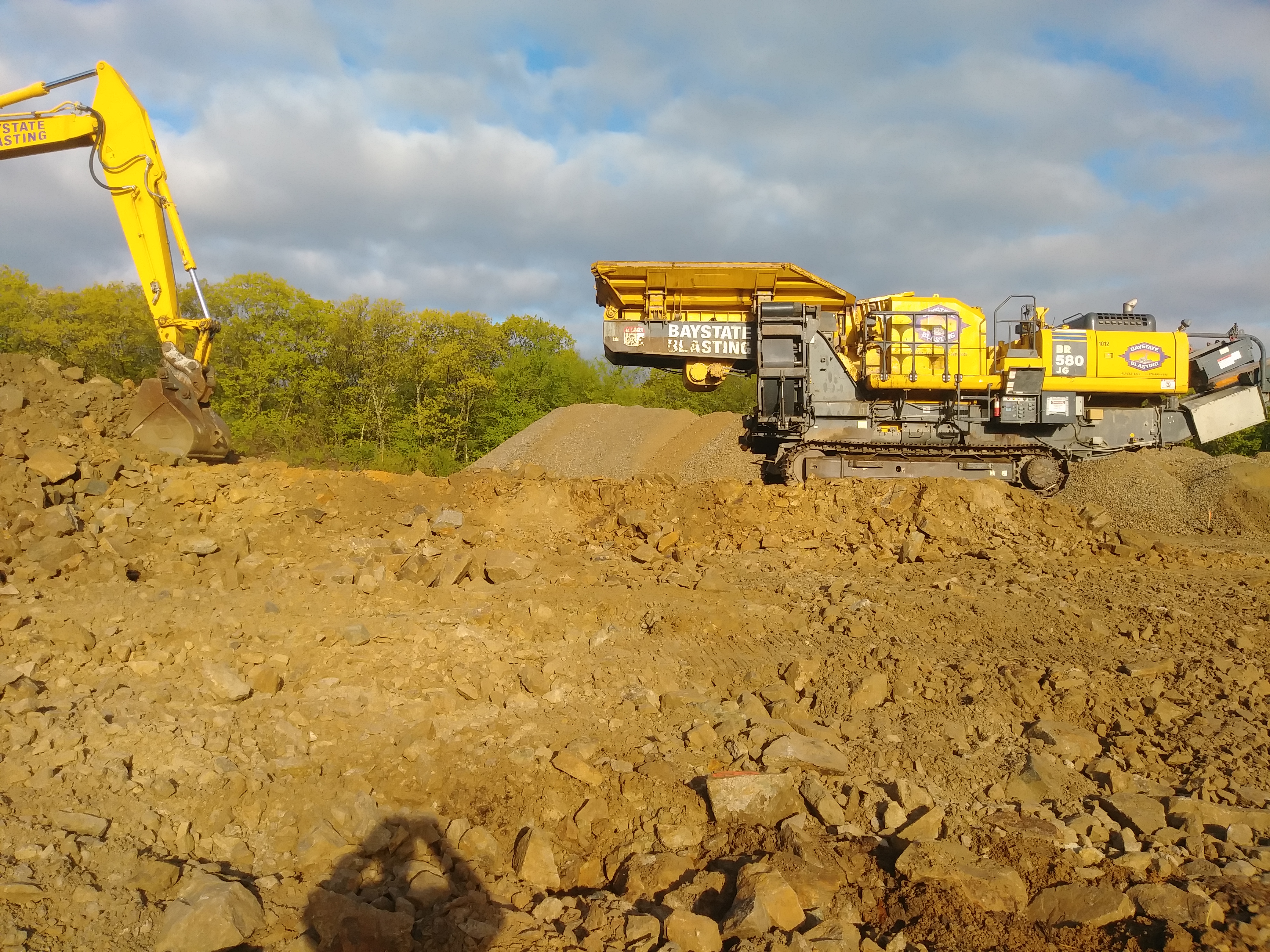 Upton Ridge - Upton, MA - Crushing