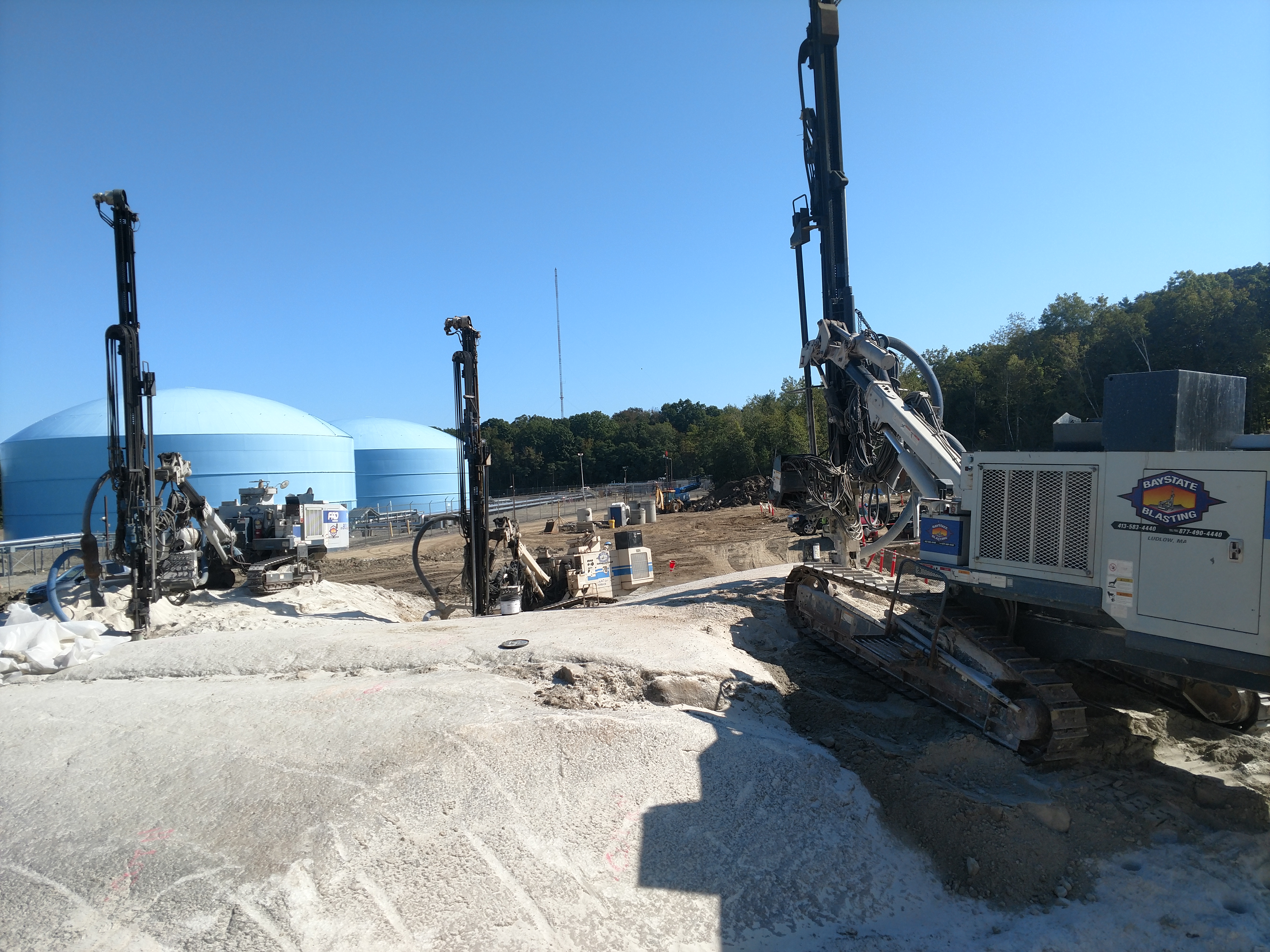 Hopkinton LNG Replacement Project 1903 - Drilling