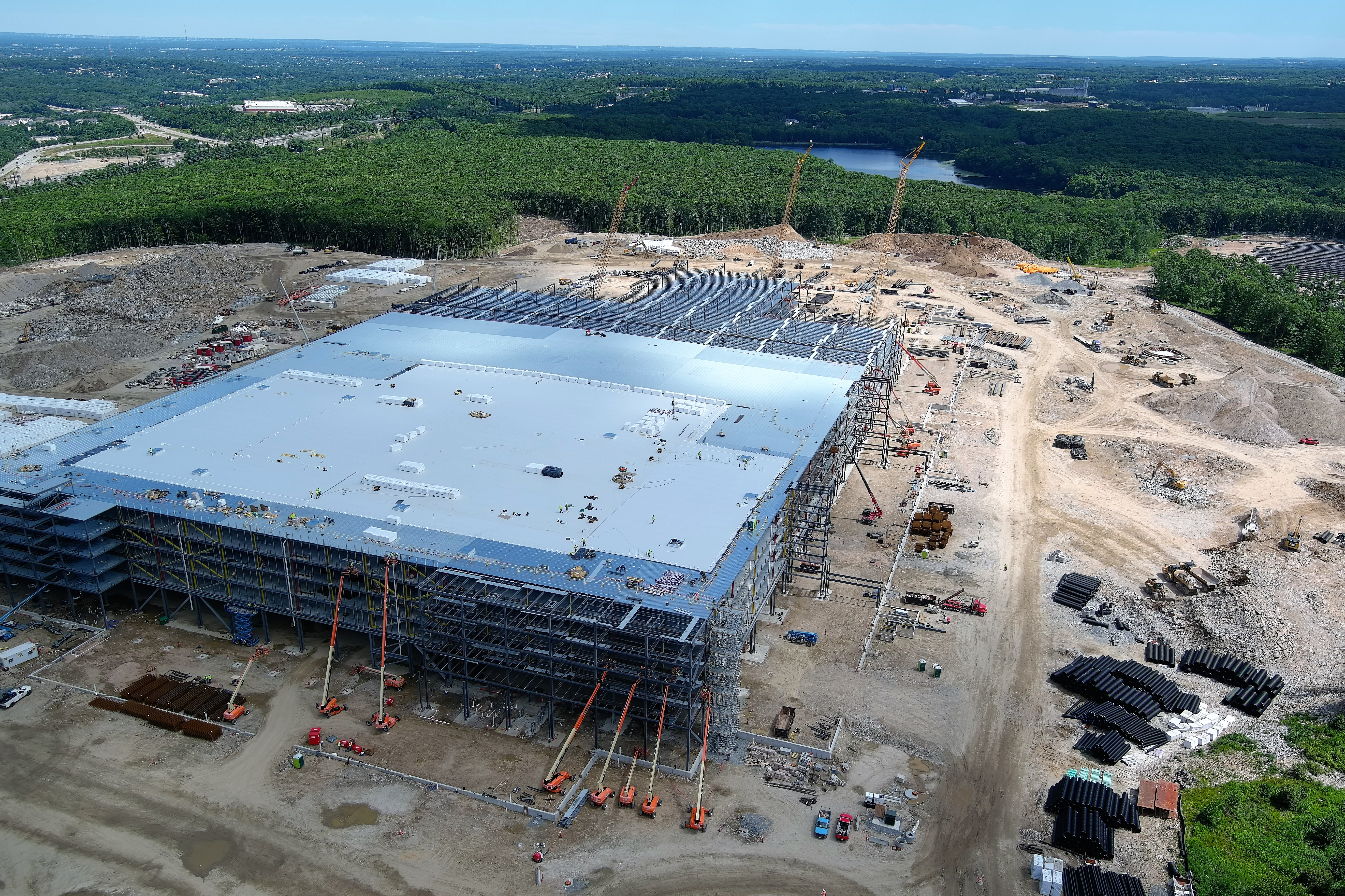 AMAZON FULFILLMENT CENTER - PROJECT SCHOONER-PVD2 - JOHNSTON RI project photo 19