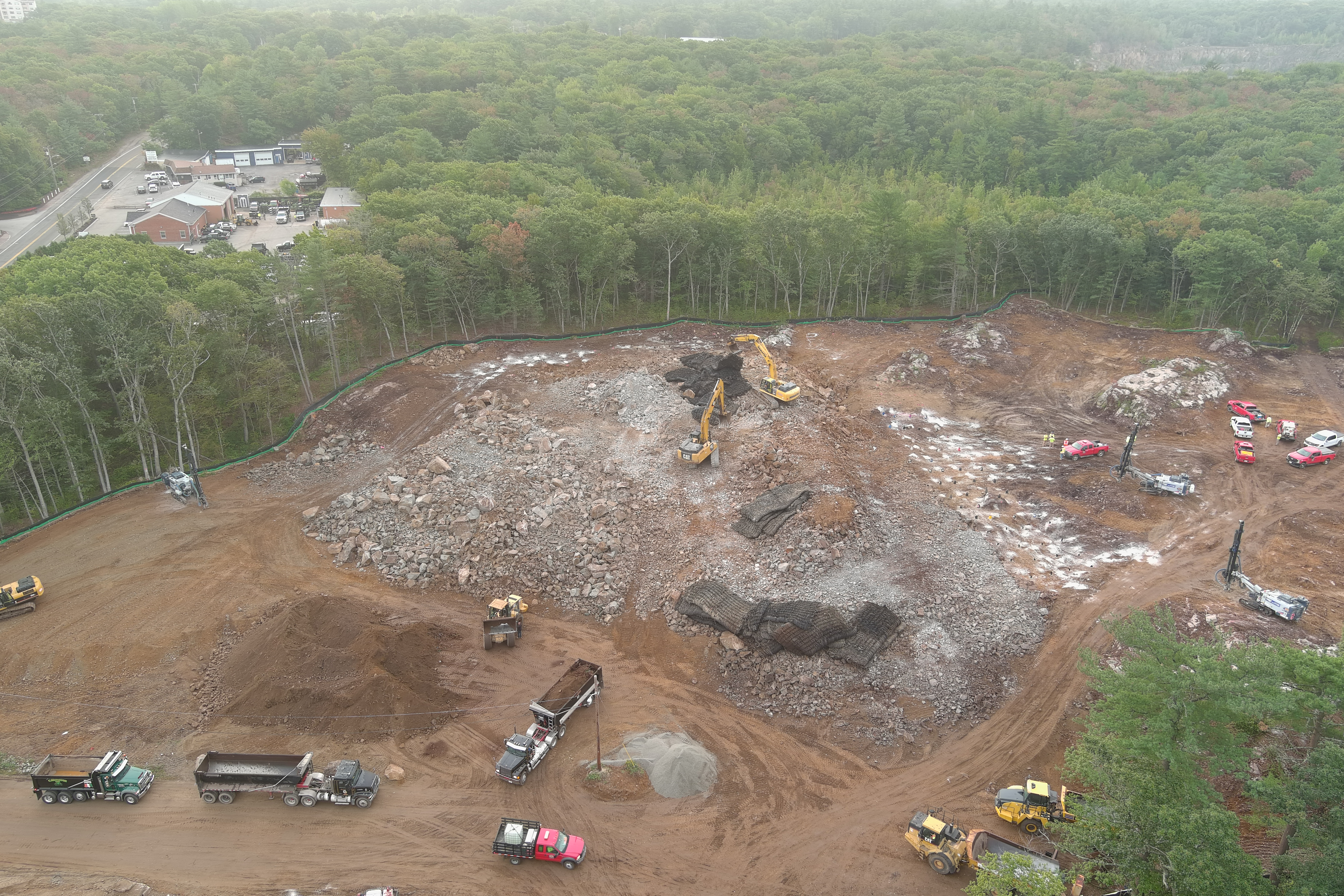 Shawn's Lawns Inc. - Regeneron Loop Road Campus Expansion Project - Tarrytown, NY project photo 4